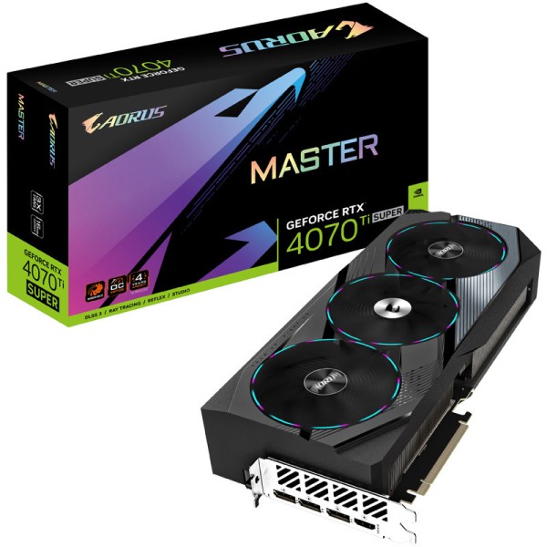 Gigabyte Aorus GeForce RTX 4070 Ti Super Master 16G