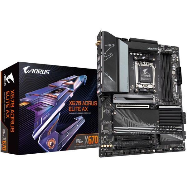 Gigabyte X670 AORUS Elite AX DDR5 Mainboard