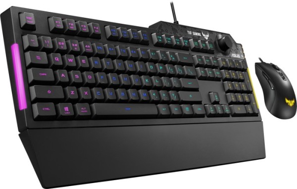 ASUS TUF Gaming Combo schwarz (DE) M3 Maus/K1 Tastatur Set