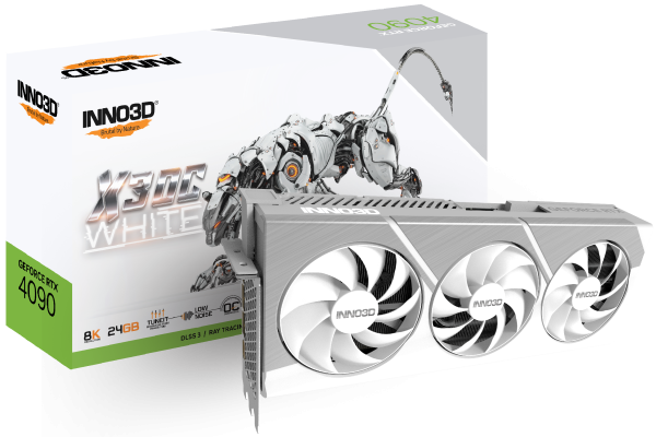 Inno3D GeForce RTX 4090 X3 OC White