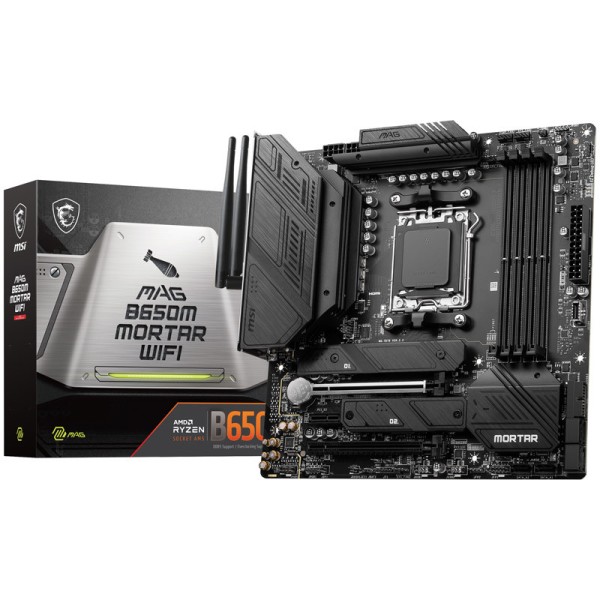 MSI MAG B650M Mortar WiFi DDR5 Mainboard