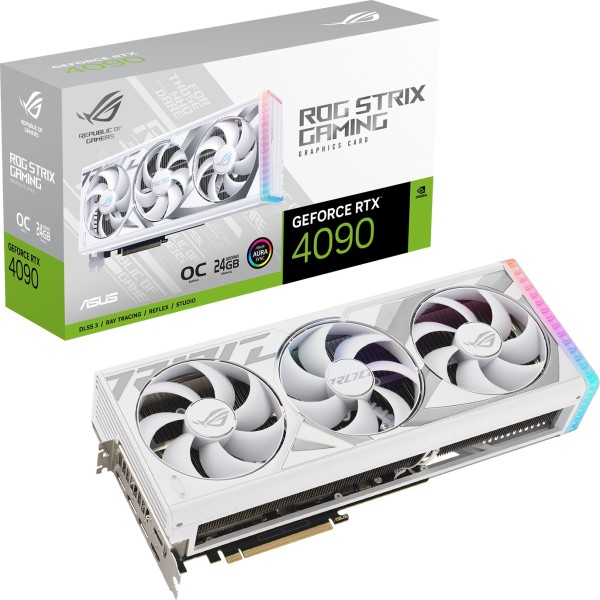 ASUS GeForce RTX 4090 ROG Strix OC O24G White