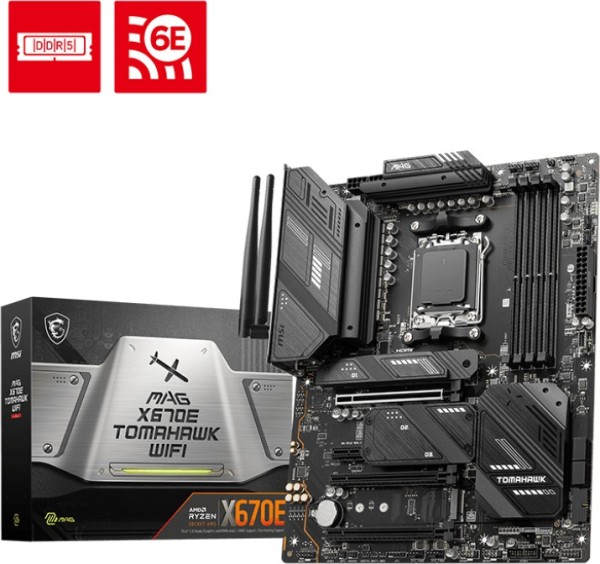 MSI MAG X670E Tomahawk Wifi DDR5 Mainboard