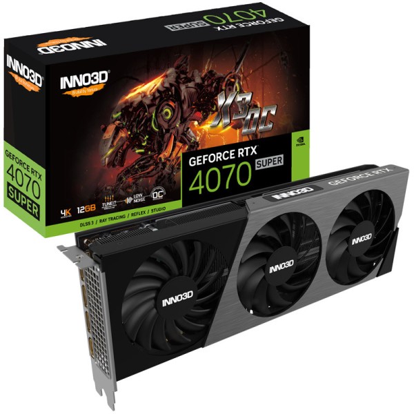 Inno3D GeForce RTX 4070 Super X3 OC