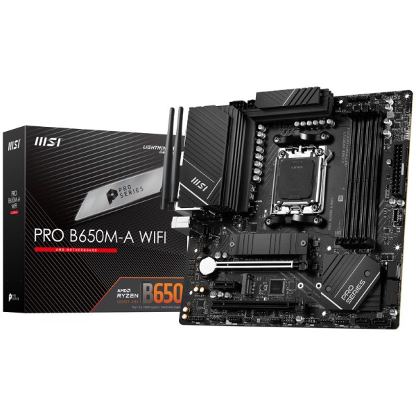 MSI Pro B650M-A WiFi DDR5 Mainboard